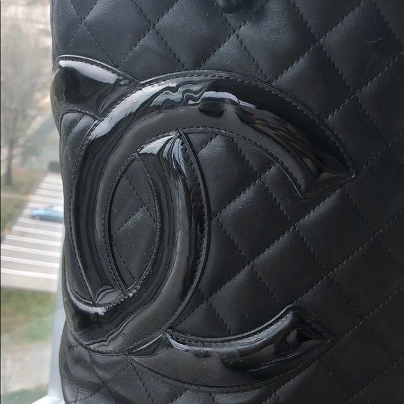 *SOLD* Chanel Cambon Tote Bag Small 100% authentic - Picture 2 of 10